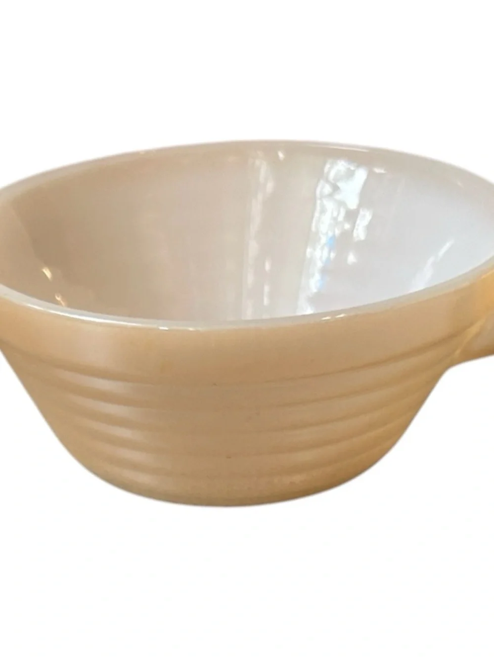 Vintage Fire King Peach Lustreware Bowls